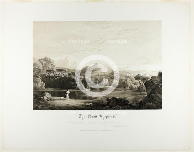 The Good Shepherd, 1849. Creator: Thomas Cole.