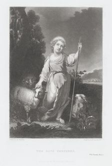 The Good Shepherd, 20th century. Creator: A.H. Ritchie