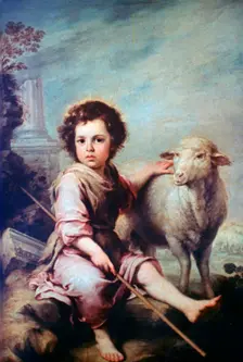 The Good Shepherd c1650. Artist: Bartolomé Esteban Murillo