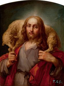 The Good Shepherd, c1800. Creator: Vicente Lopez y Portana