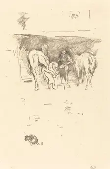 The Good Shoe, 1895. Creator: James Abbott McNeill Whistler