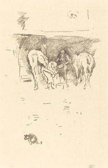 The Good Shoe, 1895. Creator: James Abbott McNeill Whistler