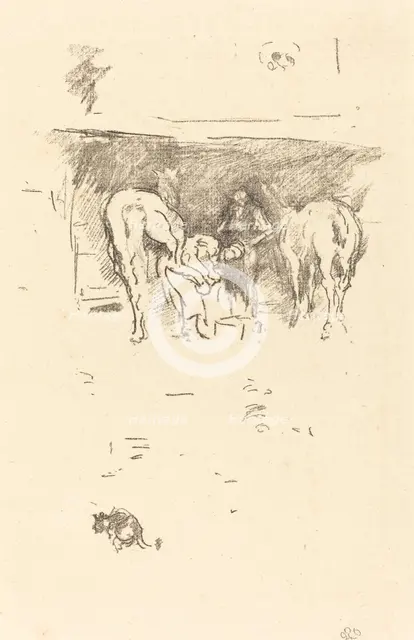 The Good Shoe, 1895. Creator: James Abbott McNeill Whistler.