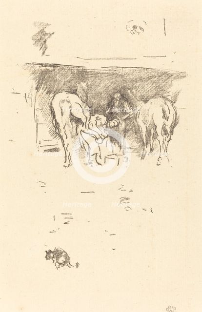 The Good Shoe, 1895. Creator: James Abbott McNeill Whistler.