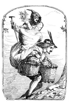 The Goose-Girl at the Well 1901. Artist: Edward Henry Wehnert