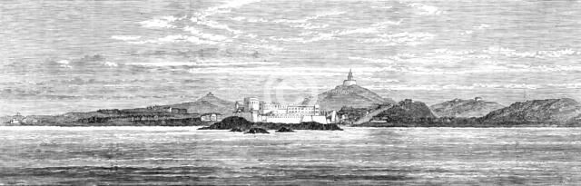 The Gold Coast and Ashantee War: Cape Coast Castle and forts, 1873. Creator: Unknown.