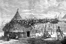 The Gold Coast and Ashantee War: Fantee huts, 1873. Creator: Unknown