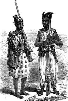The Gold Coast and Ashantee War: Fantee soldiers, 1873. Creator: Unknown