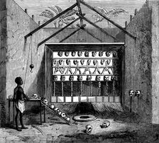 The Gold Coast and Ashantee War: Ju-Ju House, 1873. Creator: Unknown