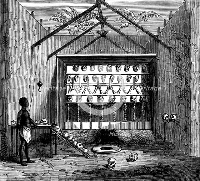 The Gold Coast and Ashantee War: Ju-Ju House, 1873. Creator: Unknown.