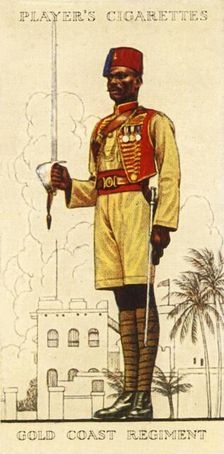The Gold Coast Regiment 1936. Creator: Unknown