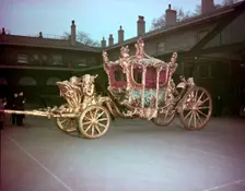 The Gold State Coach, 1953. Creator: Arthur Charles Kirby Ware