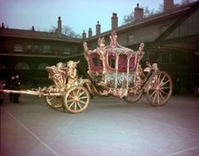The Gold State Coach, 1953. Creator: Arthur Charles Kirby Ware