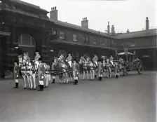 The Gold State Coach, Royal Mews, London, 1953. Creator: Arthur Charles Kirby Ware