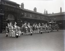 The Gold State Coach, Royal Mews, London, 1953. Creator: Arthur Charles Kirby Ware