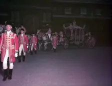 The Gold State Coach, Royal Mews, London, c1953. Creator: Arthur Charles Kirby Ware