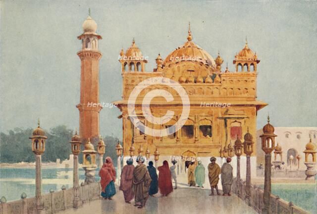 'The Golden Temple, Amritzar', c1880 (1905). Creator: Alexander Henry Hallam Murray.
