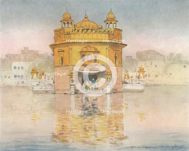 'The Golden Temple, Amritsar', 1905. Artist: Mortimer Luddington Menpes.