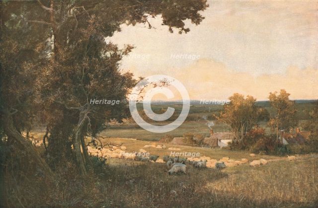 'The Golden Valley', c1893, (c1930).  Creator: Alfred Edward East.