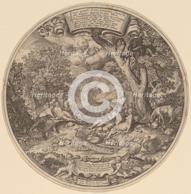 The Golden Age, 1608. Creator: Johann Theodor de Bry.
