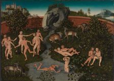 The Golden Age. Artist: Cranach, Lucas, the Elder (1472-1553)