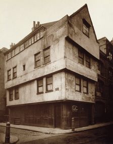 "The Golden Axe", St. Mary Axe, c1883. Creator: Henry Dixon & Son