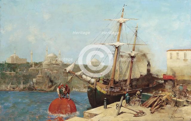 The Golden Horn, 1876. Artist: Pasini, Alberto (1826-1899)