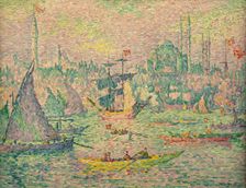 The Golden Horn, Mist, 1907. Creator: Signac, Paul (1863-1935)