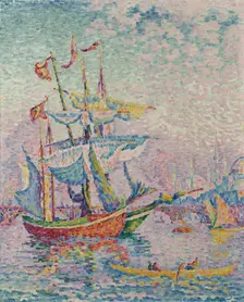 The Golden Horn. The Bridge, 1907. Artist: Signac, Paul (1863-1935)