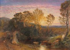 The Golden Hour, 1865. Creator: Samuel Palmer (British, 1805-1881)