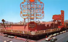 The Golden Nugget casino, Las Vegas, Nevada, USA, 1956