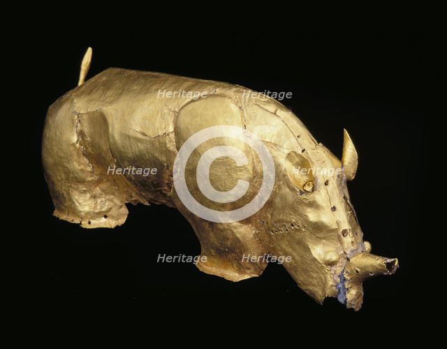The golden rhinoceros of Mapungubwe, ca 1220-1290.