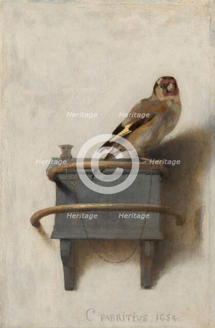 The Goldfinch. Creator: Carel Fabritius.