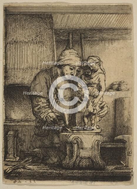 The Goldsmith, 1655. Creator: Rembrandt Harmensz van Rijn.
