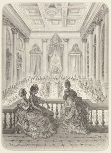 The Goldsmiths at Dinner, 1872. Creator: Unknown