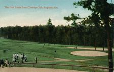 The Golf Links from Country Club, Augusta, Georgia, c1910
