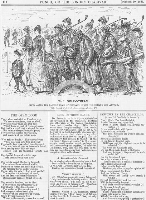'The Golf-Stream', 1885. Creator: Unknown.