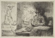 The Golf-Player, 1654. Creator: Rembrandt Harmensz van Rijn