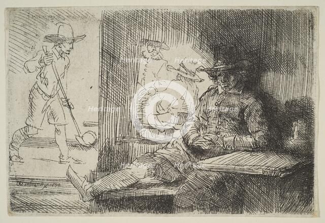 The Golf-Player, 1654. Creator: Rembrandt Harmensz van Rijn.