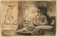 The Golfer, 1654. Creator: Rembrandt van Rhijn (1606-1669)
