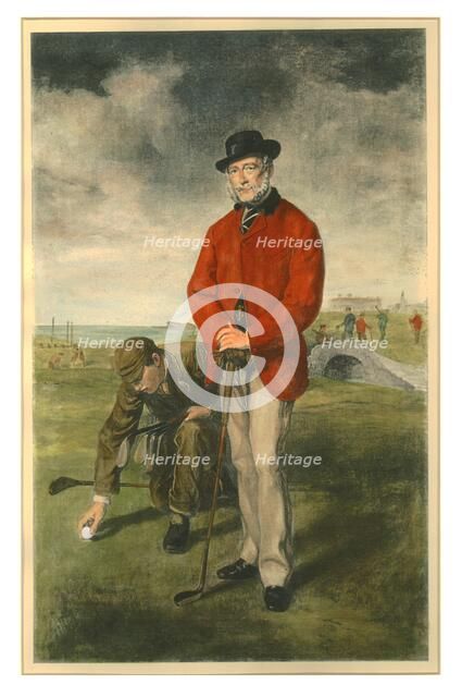 'The Golfer', 19th century. Creator: Unknown.