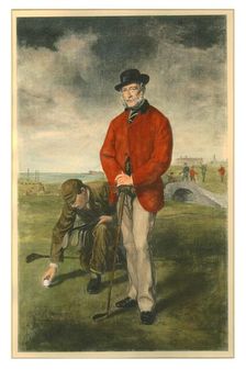 The Golfer 19th century. Creator: Unknown