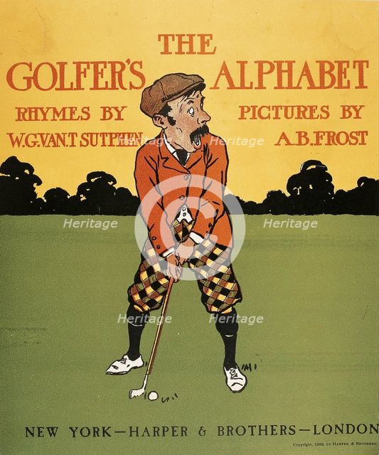 The Golfer's Alphabet. Artist: Frost, Arthur Burdett (1851-1928)