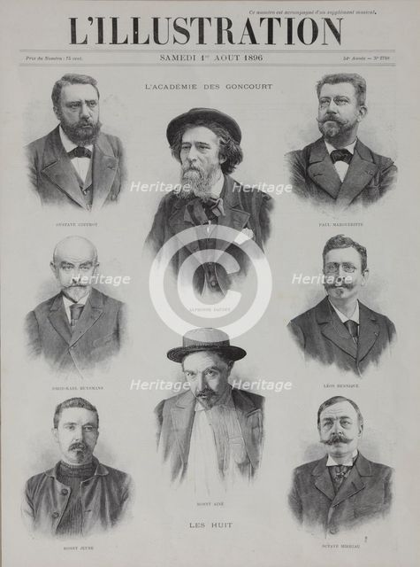 The Goncourt Academy, 1896.