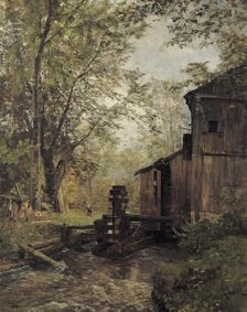 The Gosaumühle near Ischl, 1883. Creator: Emil Jakob Schindler