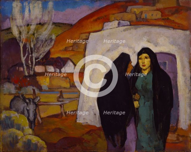 The Gossip, ca. 1922. Creator: William Penhallow Henderson.