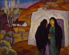 The Gossip, ca. 1922. Creator: William Penhallow Henderson