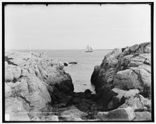 The Gorge at Appledore, Isles of Shoals, N.H. i.e. Maine, c1900. Creator: Unknown