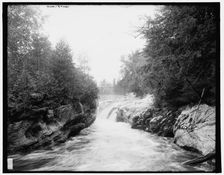 The Gorge at Belden's Falls, Green Mountains, between 1900 and 1906. Creator: Unknown