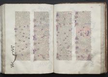 The Gotha Missal: Fol. 104r, Text, c. 1375. Creator: Master of the Boqueteaux (French); Workshop, and